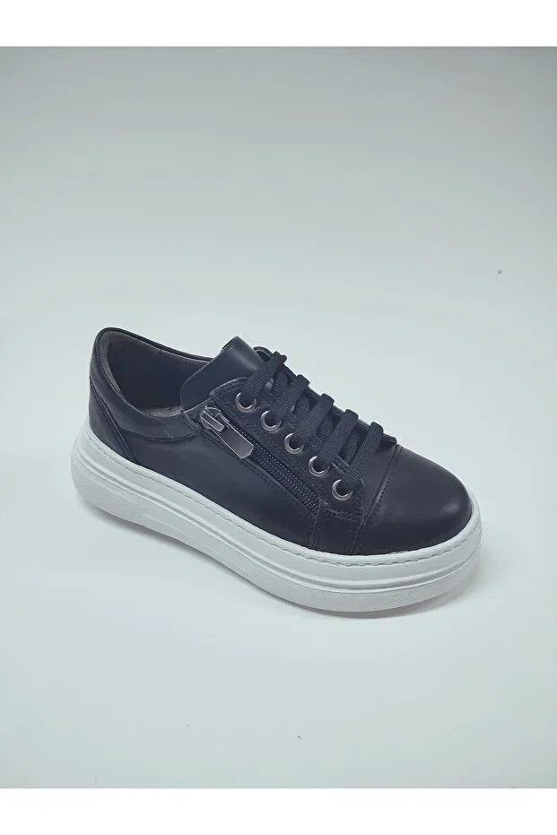 Детские туфли для девочек на низком каблуке Rose Club Kids, Black