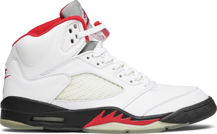 

Кроссовки Air Jordan 5 Retro Fire Red 2000, белый