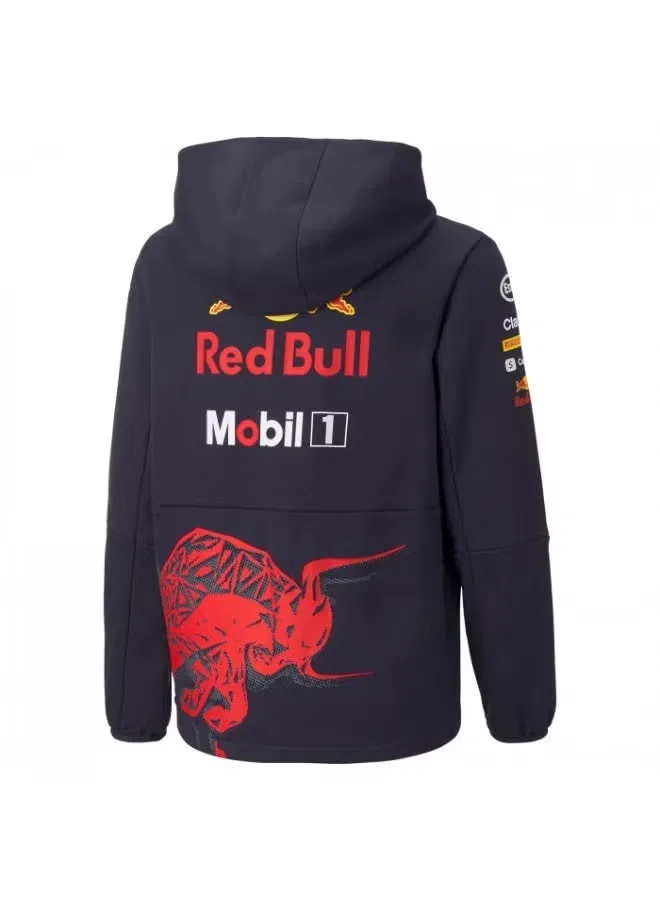 Худи детское с капюшоном RBR RP Kids Team Hooded Sweat Red Bull, темно-синий — фото 3