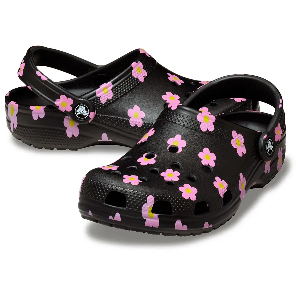 Комбинезон Classic Flower Crocs, черный — фото 3
