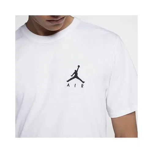 Мужская футболка с вышивкой Jordan Sportswear Jumpman Air, Nike, Цвет Weiss — фото 3