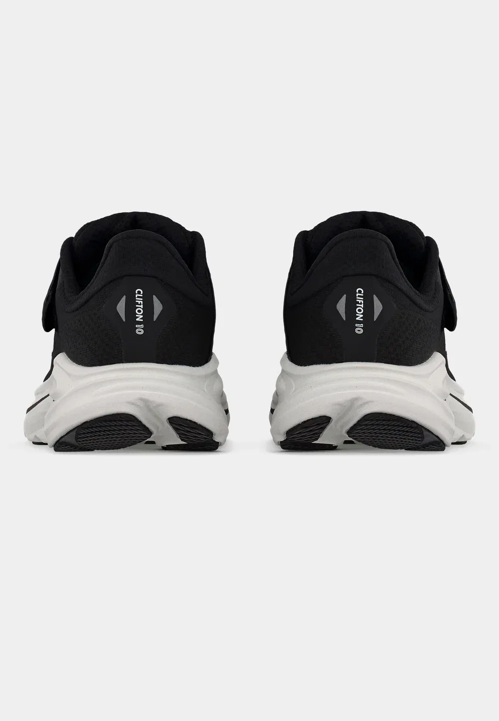 Детские кроссовки унисекс Clifton 10 Hoka, Black/White — фото 4