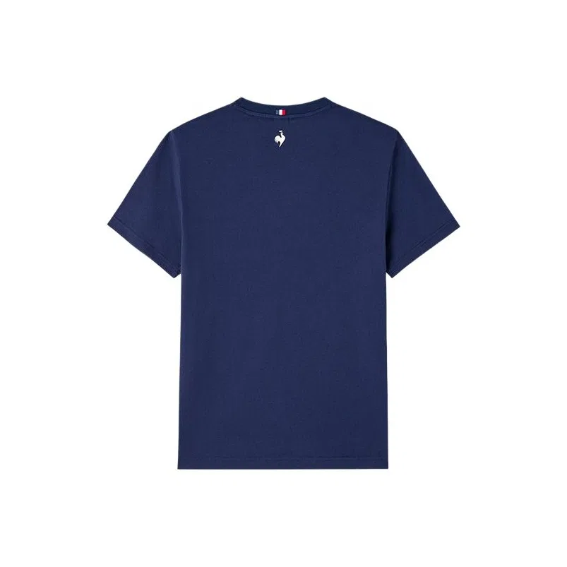 Детская футболка с круглым вырезом Le Coq Sportif, Marine Blue — фото 3