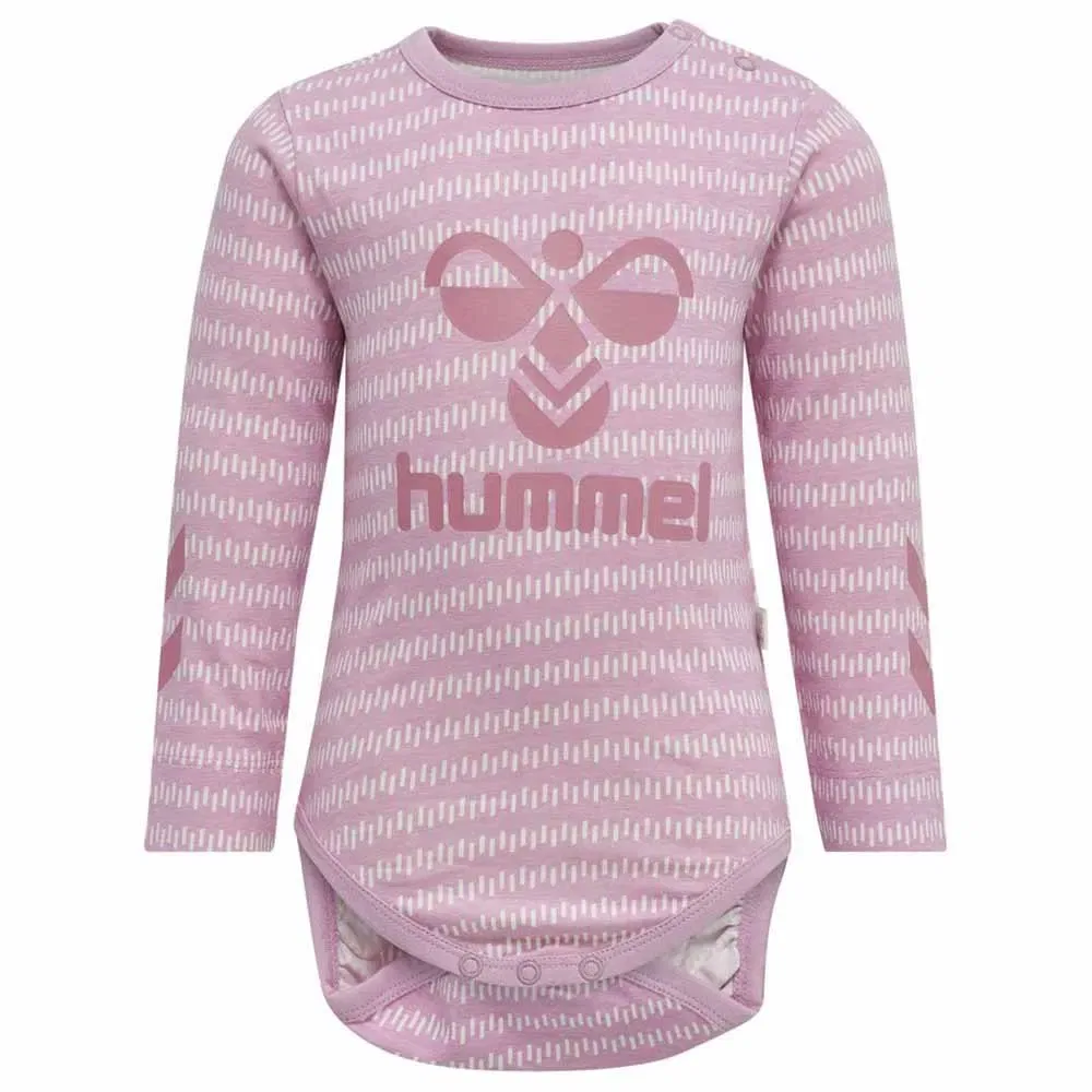 Боди с длинным рукавом Esme Hummel, розовый