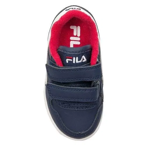 Детские кроссовки с липучками Fila Arcade Velcro Infants, Navyblau — фото 4