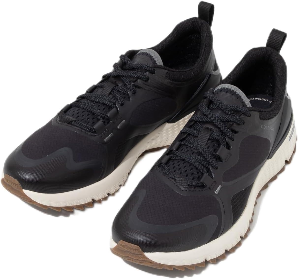 

Мужские кроссовки Cole Haan C40638 Zerogrand Overtake II для гольфа, слоновая кость/черный