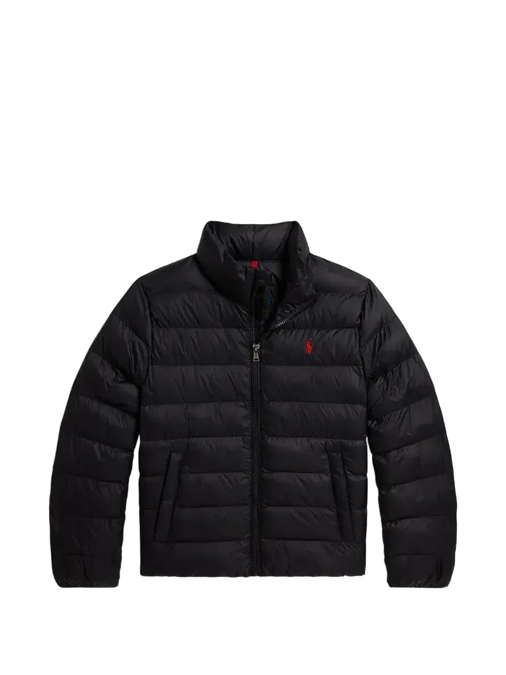 Стеганая куртка-пуховик «Колден» с возможностью компактной упаковки Polo Ralph Lauren Kids, черный
