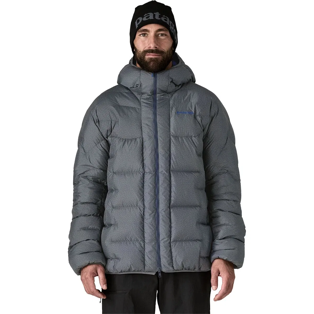 Мужская пуховая парка с длинным рукавом Durable Down Parka Patagonia, Smolder Blue