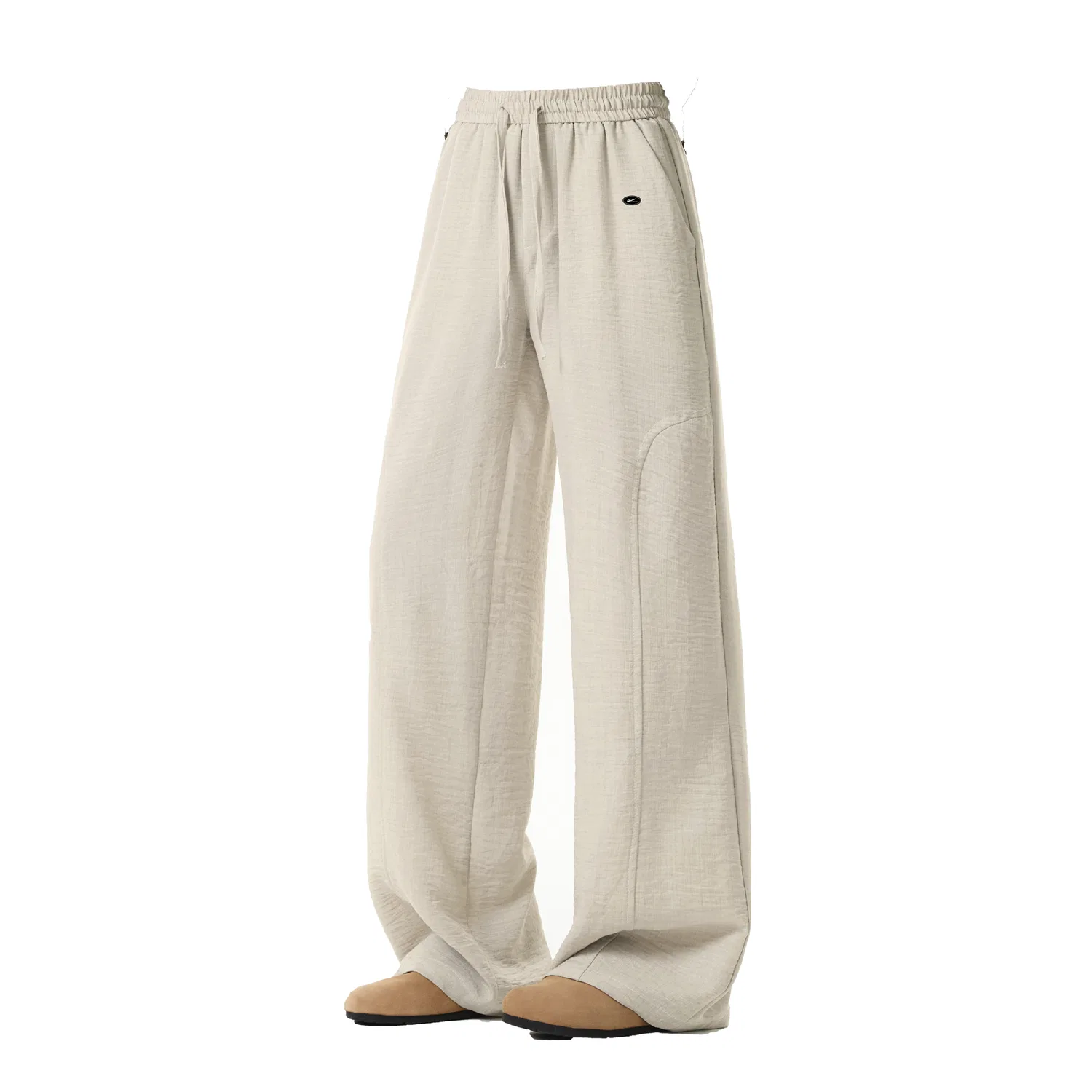 Детские брюки унисекс прямого кроя, Casual Pants, WARRIOR, Apricot