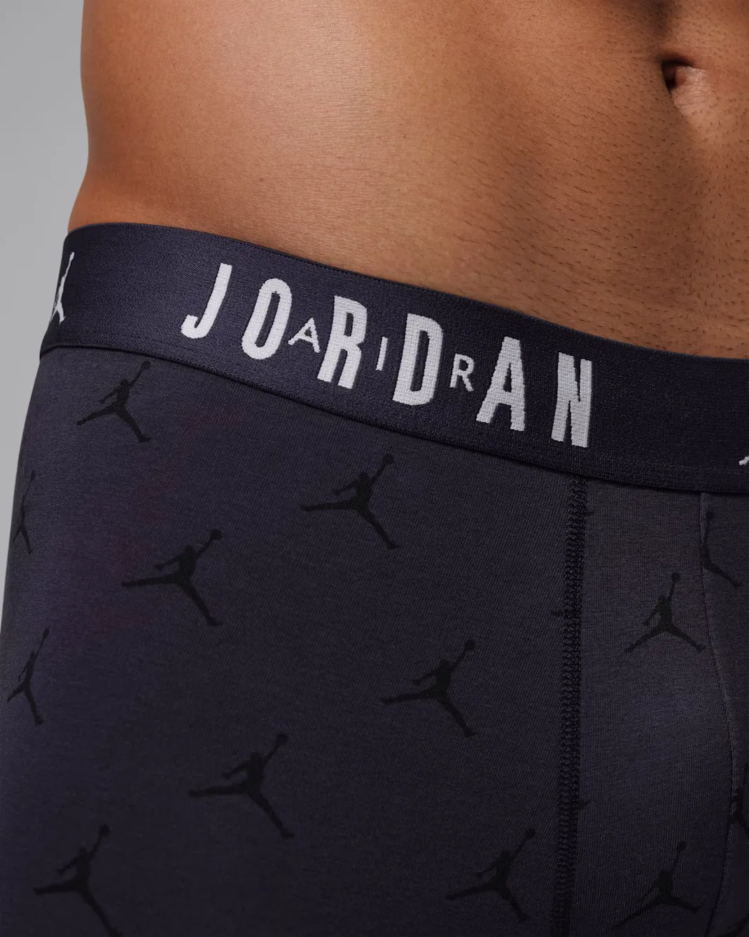 Мужские хлопковые боксеры Flight Cotton Essentials (комплект из 3 штук) Jordan, Obsidian — фото 4