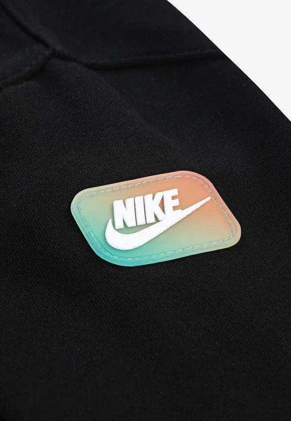 Комплект из худи и брюк с принтом Nike Sportswear, Dark Grey Heather, темно-серый — фото 4
