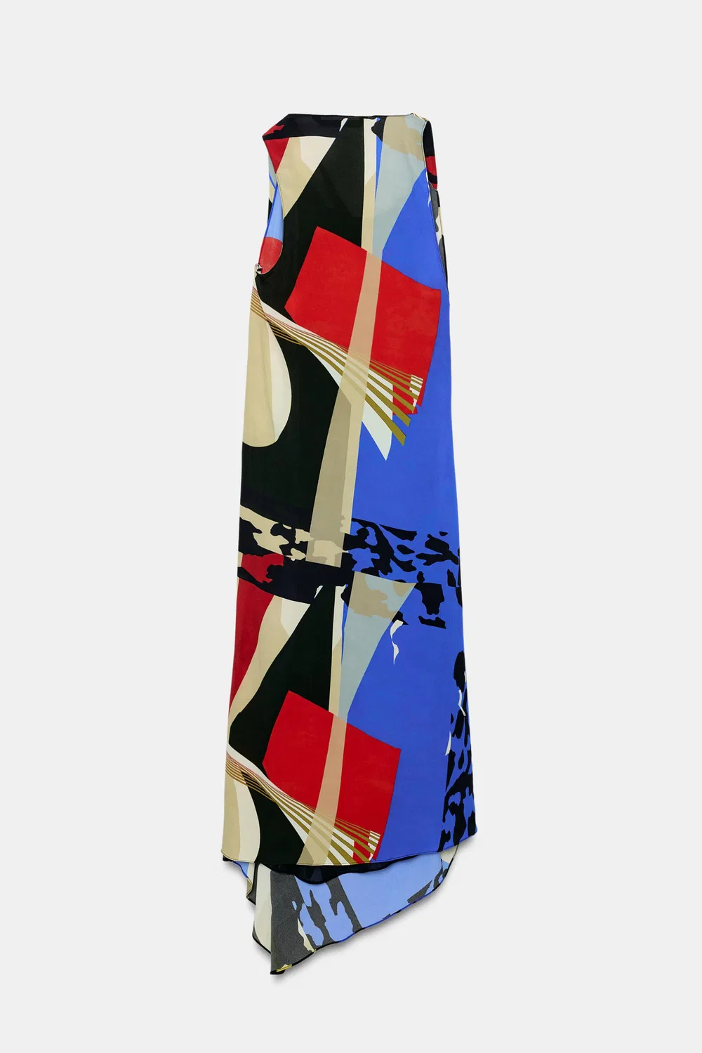 Платье-миди с принтом из коллекции ZW ZARA, Multicoloured — фото 4