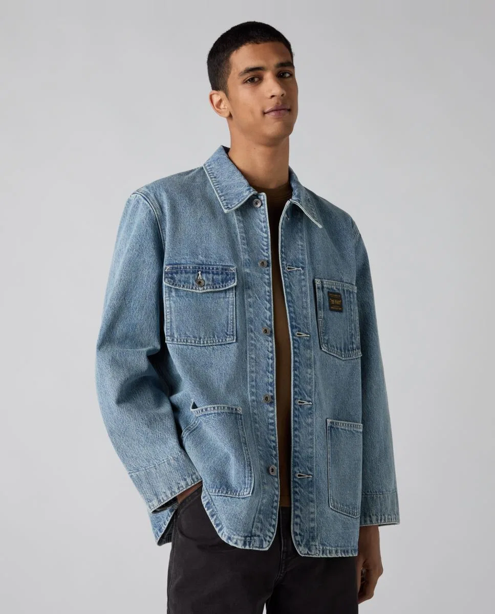 Мужская куртка, Vaquera, Levi's, голубой — фото 4