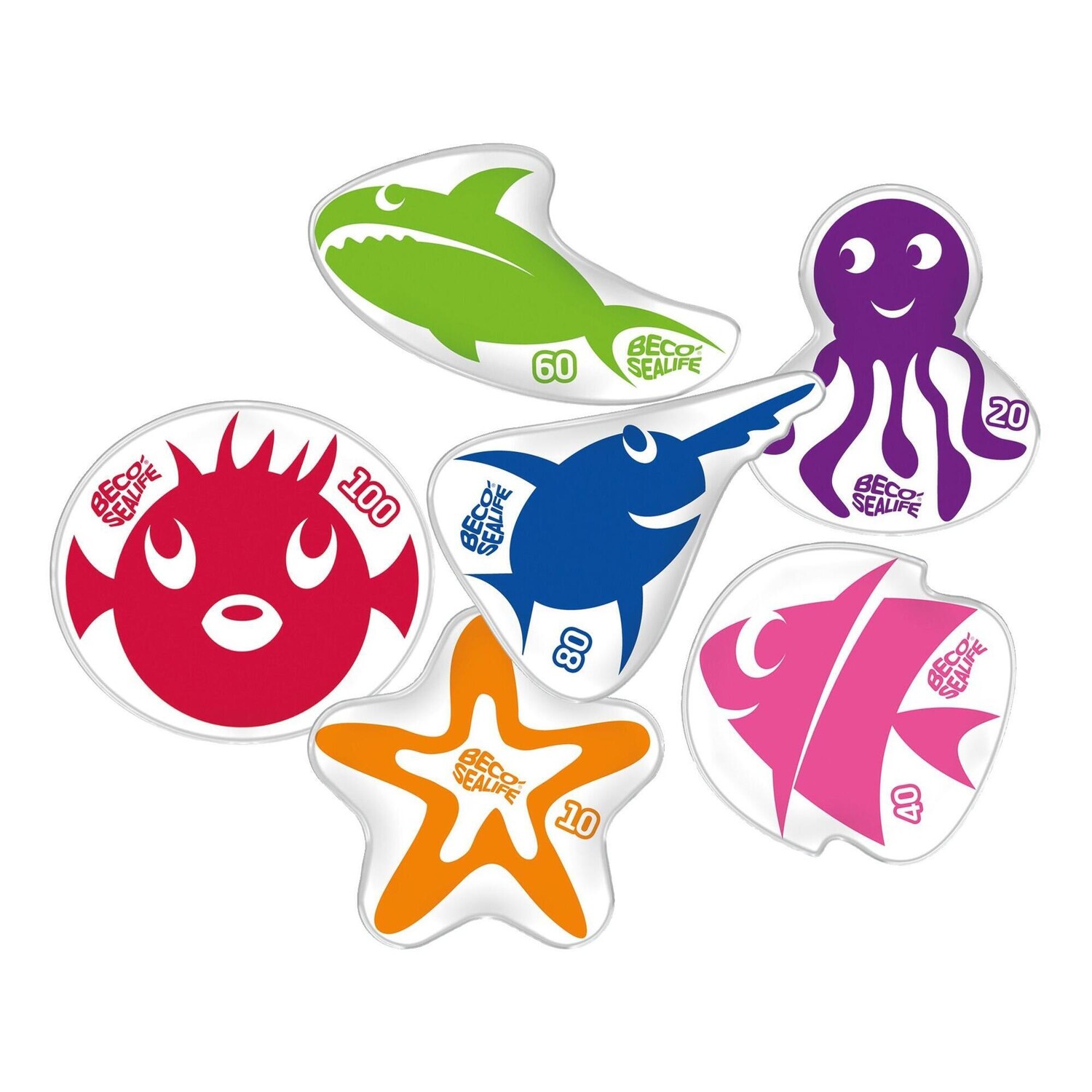 

Животные для дайвинга Beco-Sealife, красочный