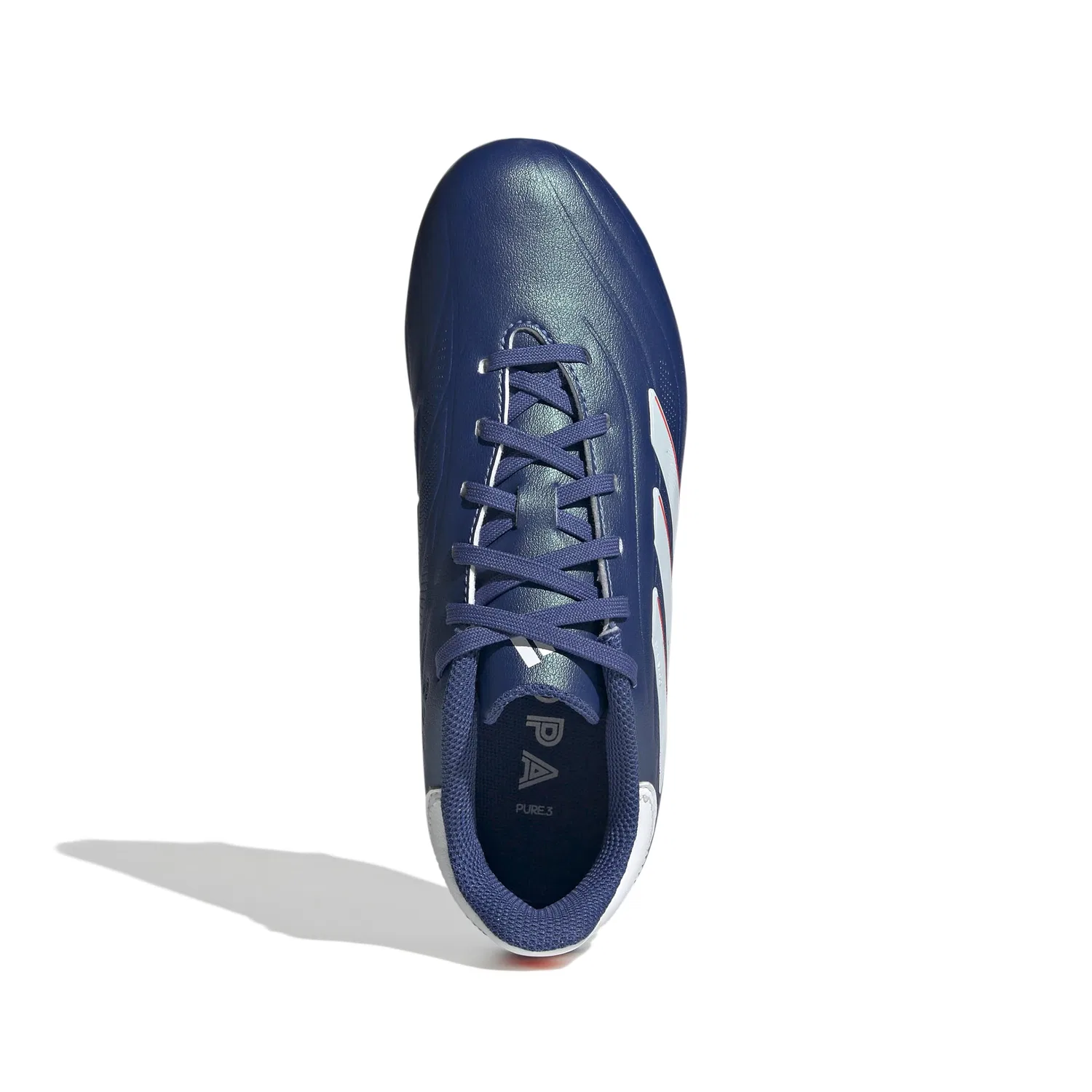 Женская футболка с коротким рукавом Tiro 24 Adidas, Lucid Blue Ftwr White Solar Red — фото 2
