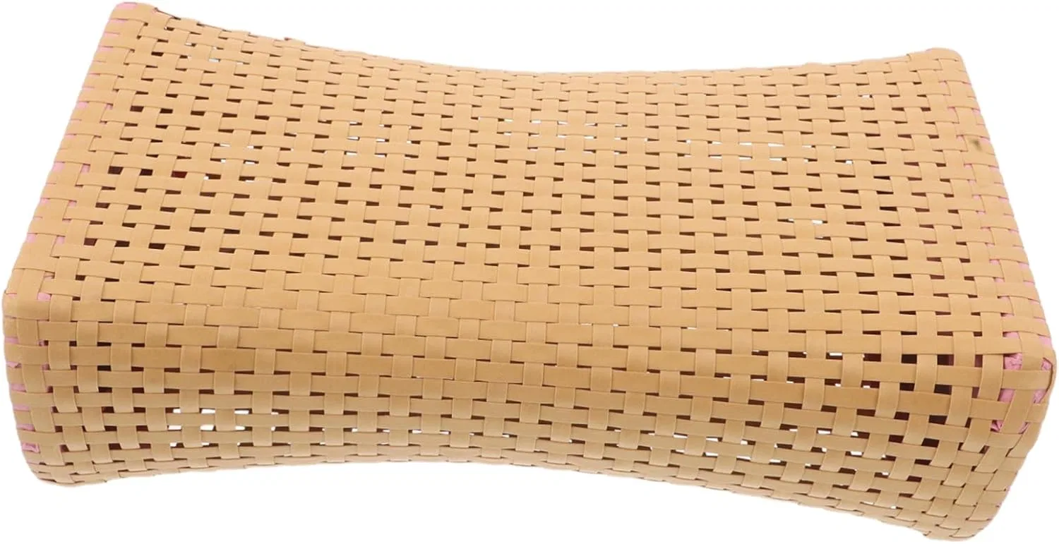 Сауна подушка плетеная Anneome, PE, 29x16.5x8.4 см, Желтая