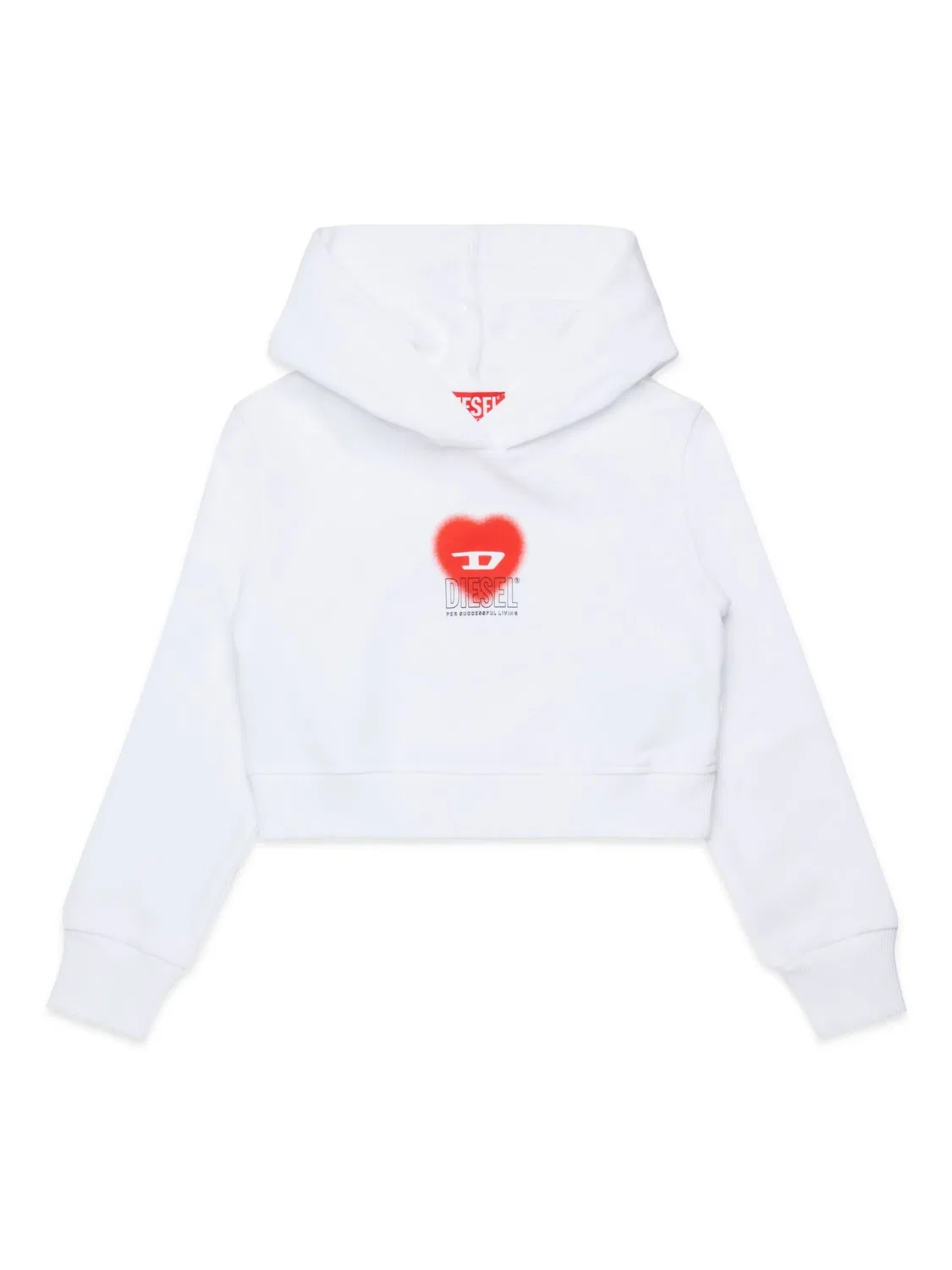 Худи Scuorehood белое Diesel, белый