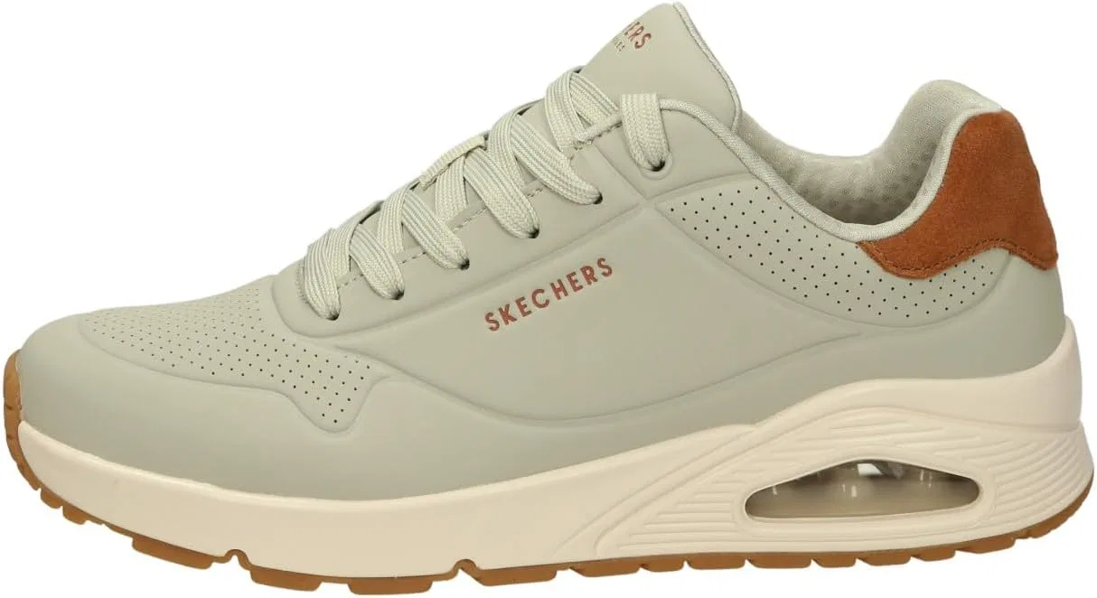 Кроссовки Skechers UNO Suited On Air 183004-NAT, мужские, бежевые, размер 44 EU