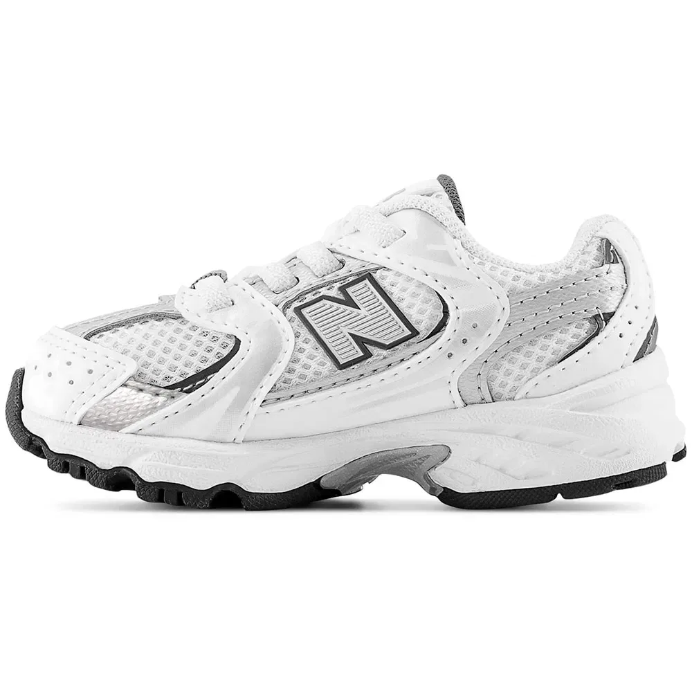 Детские кроссовки с широкой колодкой 530 Bungee New balance, White — фото 2