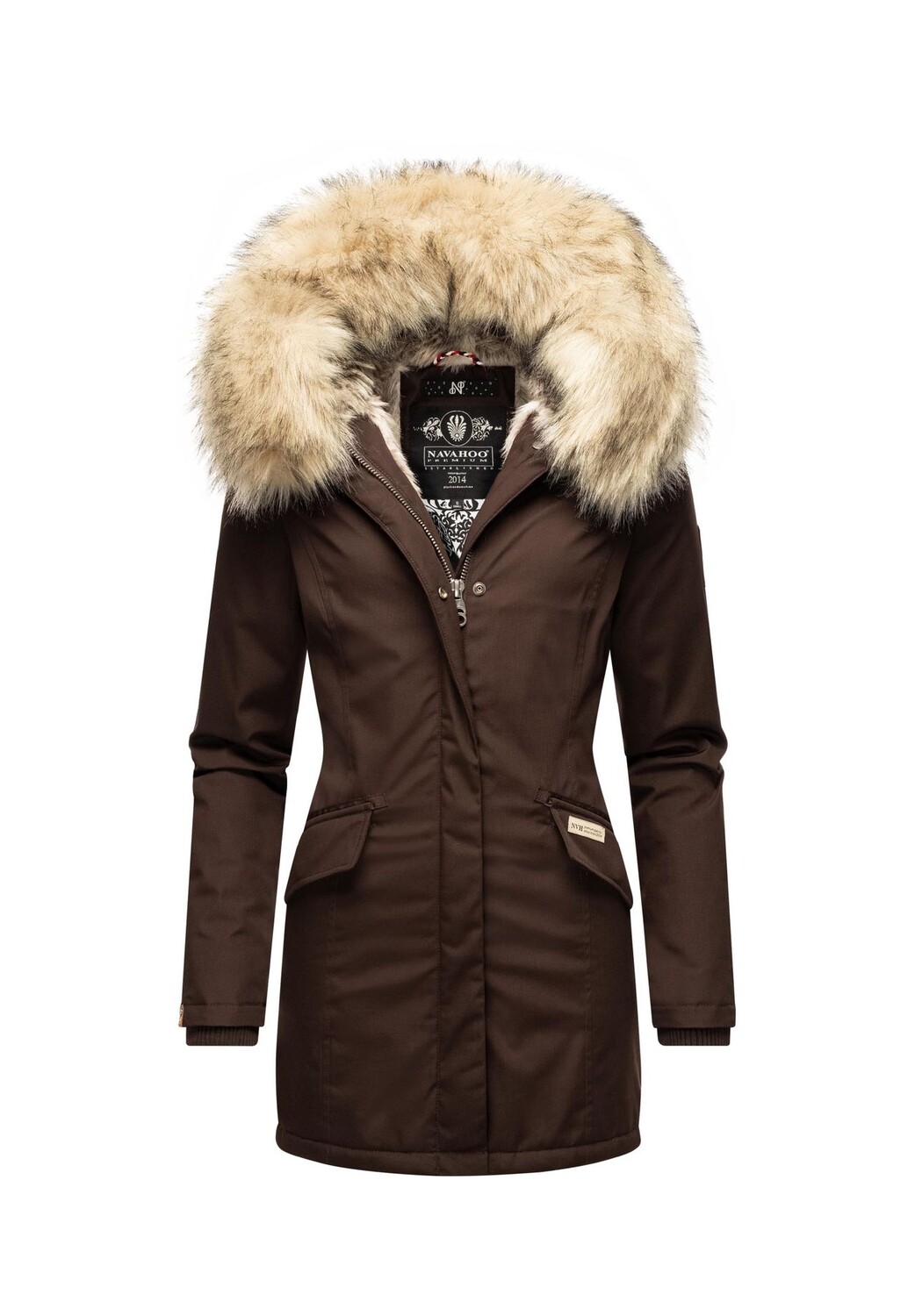 

Зимнее пальто Кристалл NAVAHOO, цвет Dark Choco