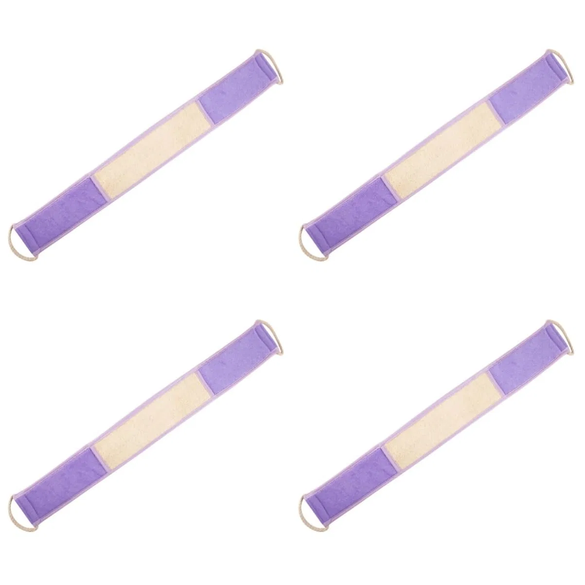 Скраб для тела из люфы, Baluue, 4 шт, 70x8 см, Lilax4pcs