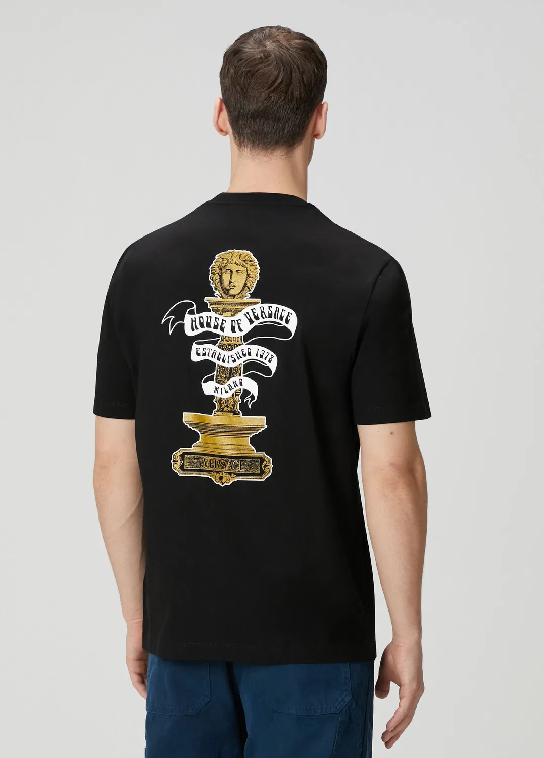 Футболка Regular Fit Versace, черный — фото 4