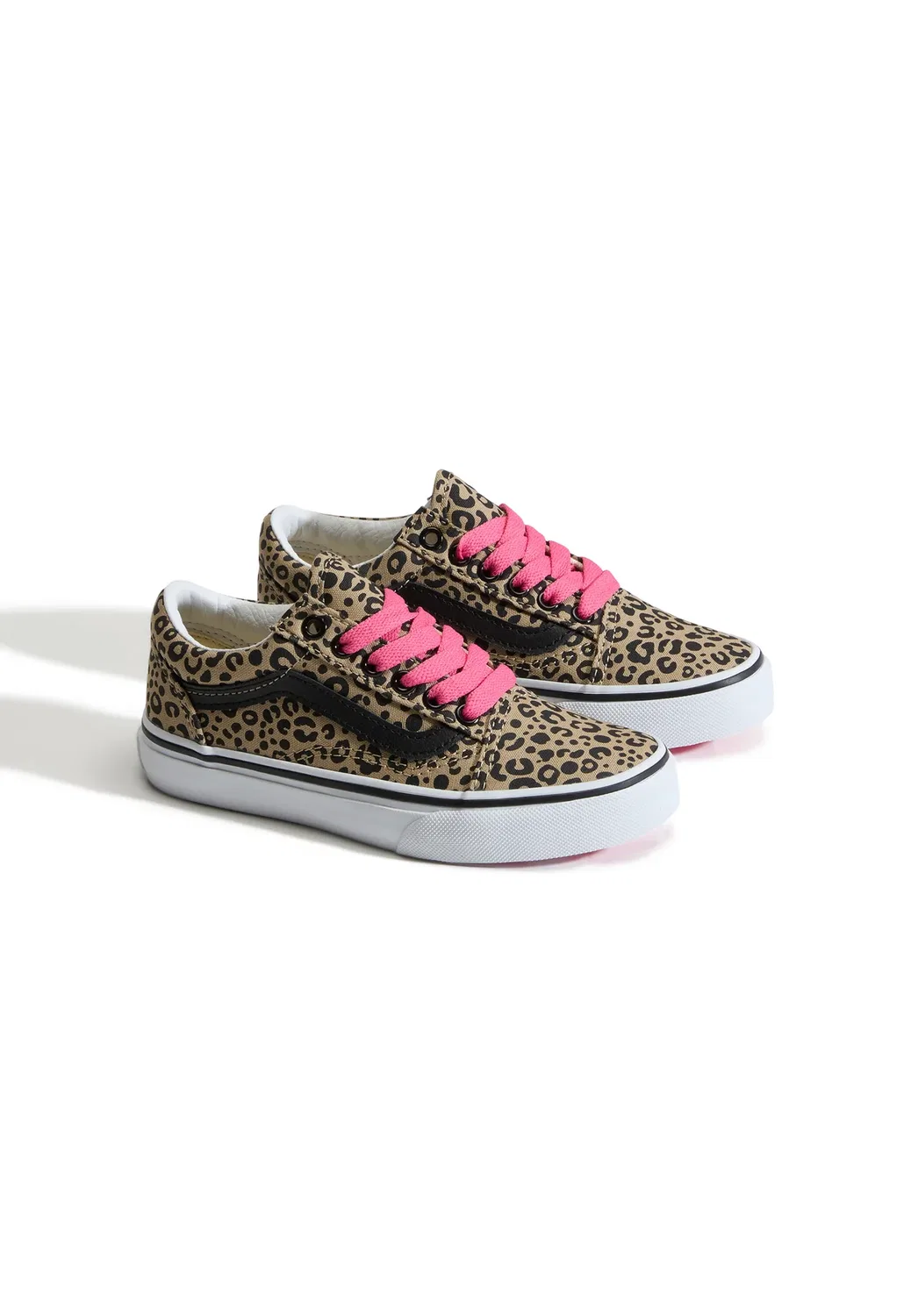 Олдскульные унисекс скейтбордистские кроссовки Vans, Leopard Pop Incense/Pink Velvet — фото 2