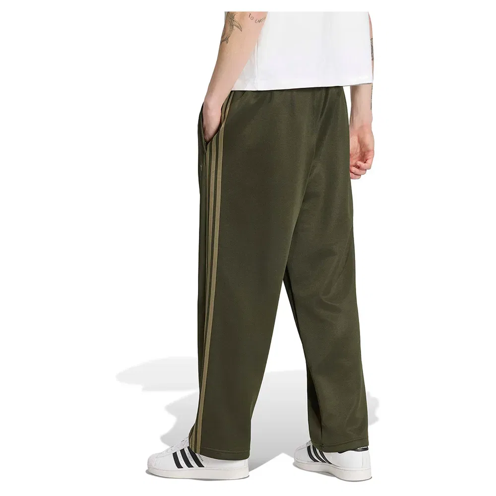 Брюки свободные Adicolor Spacer Baggy Track Adidas Originals, зеленый — фото 2