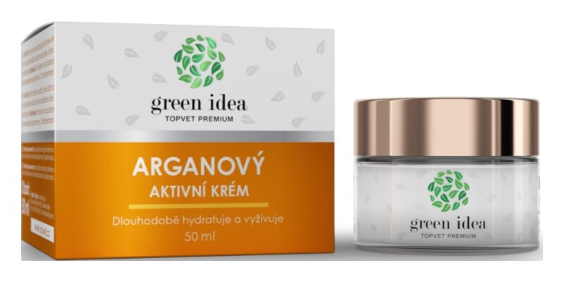 

Питательный увлажняющий крем с аргановым маслом Green Idea Argan active cream