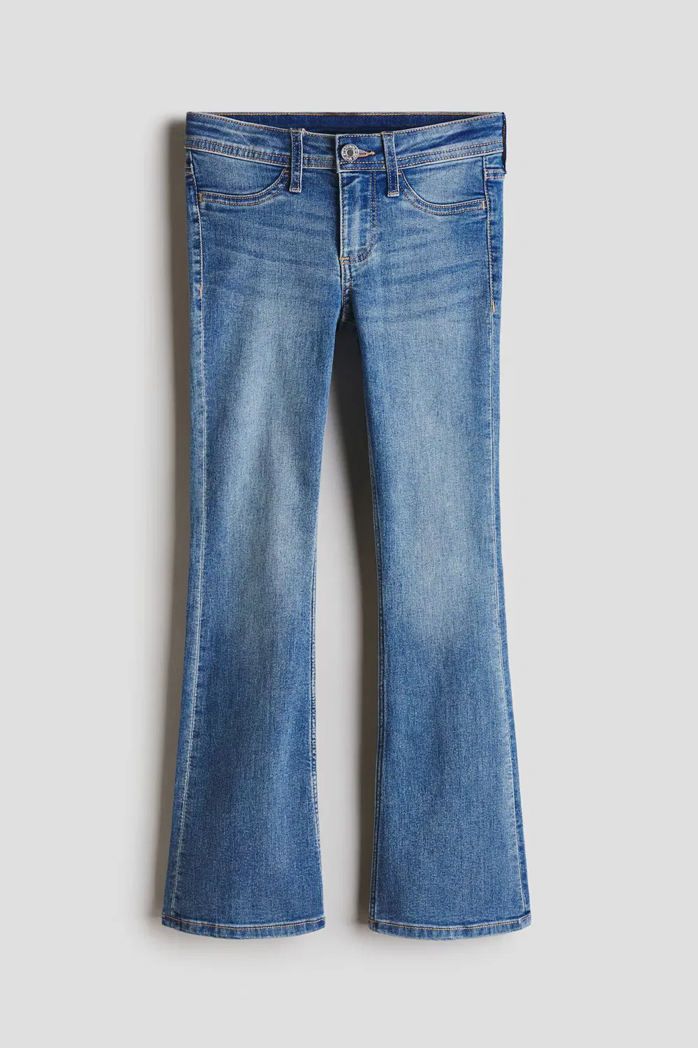 Джинсы-Клеш с низкой посадкой H&M, Denimblau — фото 4