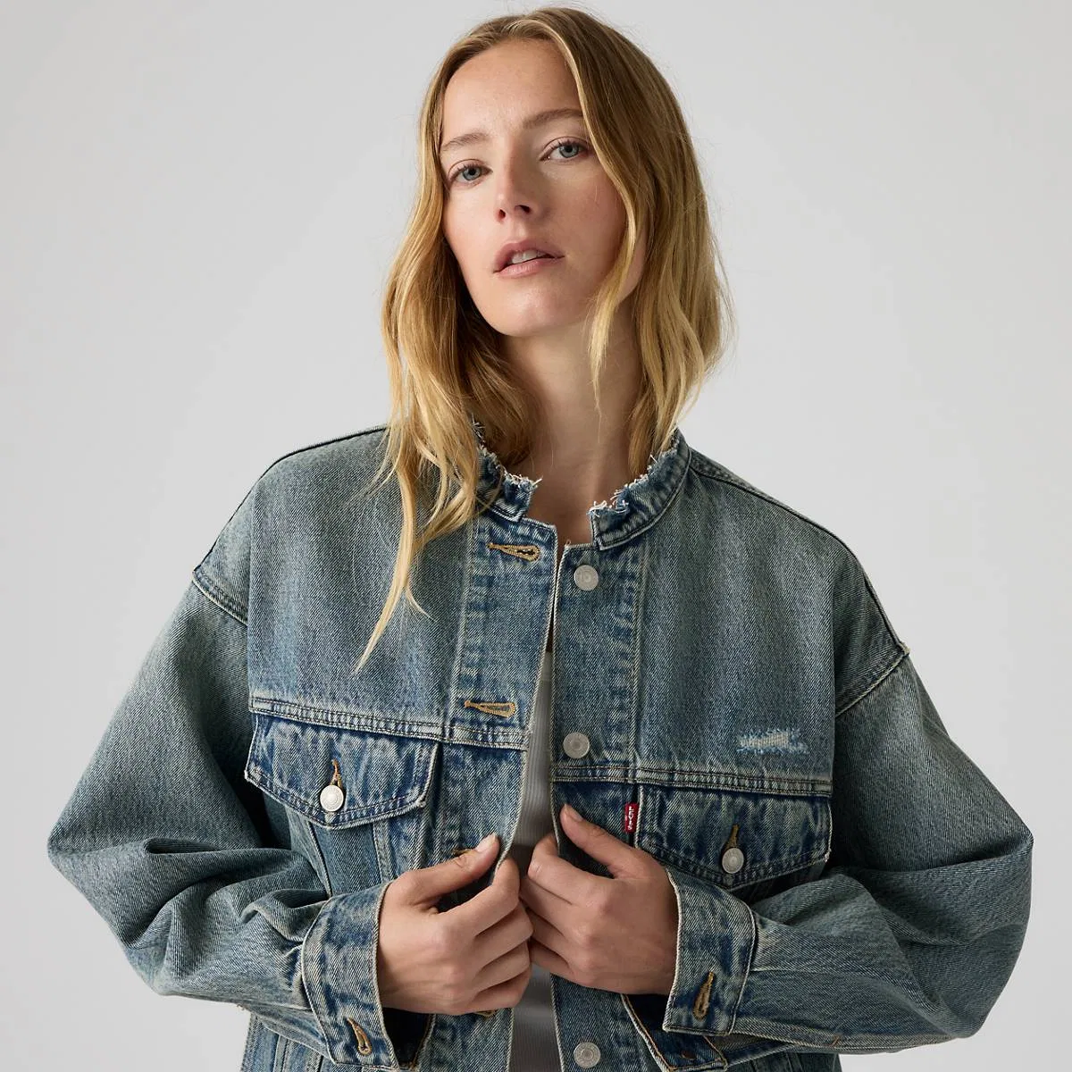 Куртка дальнобойщика 90-х Levi's, Craft Of Love Trucker - Medium Wash — фото 2