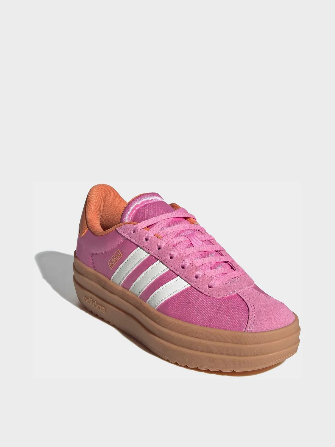 Кроссовки VL Court Bold Junior adidas, розовый — фото 3