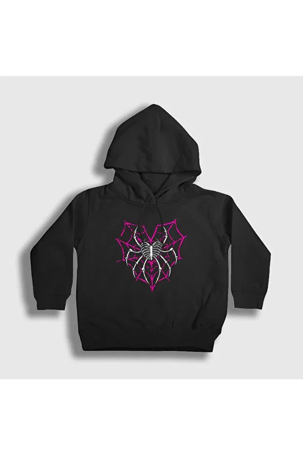 Детское худи с принтом Love Bites Back Wwe Aj Lee Presmono, Black
