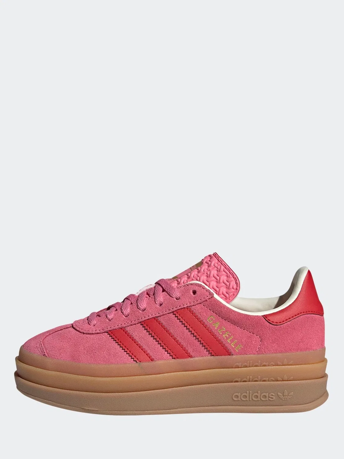 Кроссовки Gazelle Bold, детские, adidas Originals, розовый — фото 2