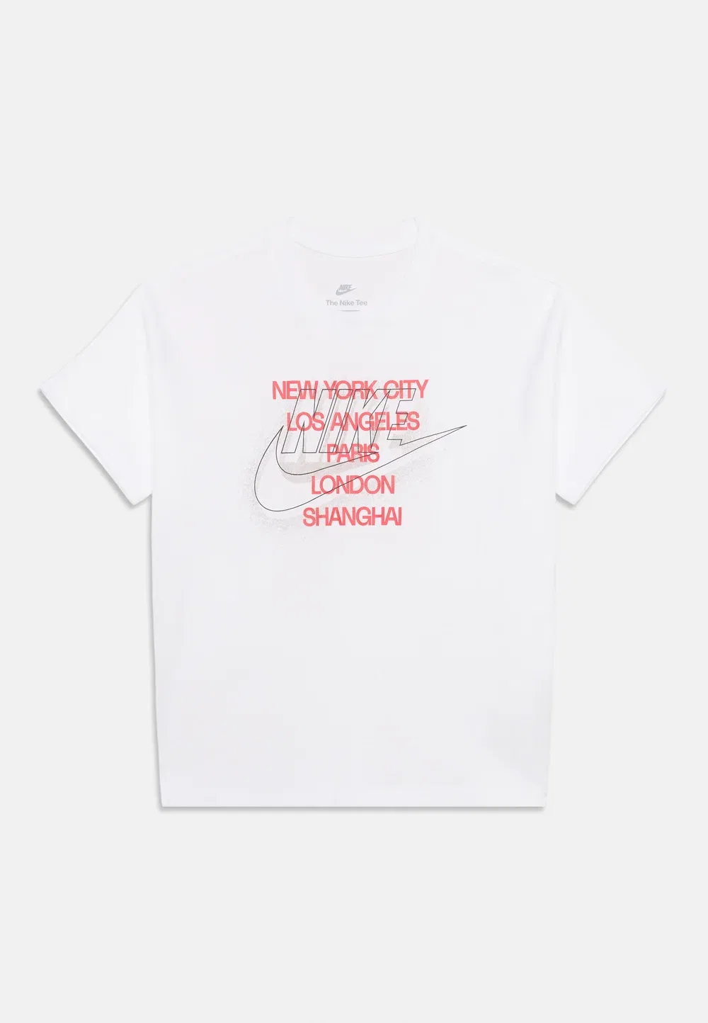 Футболка унисекс Tee Futura Remix с принтом Nike Sportswear, White