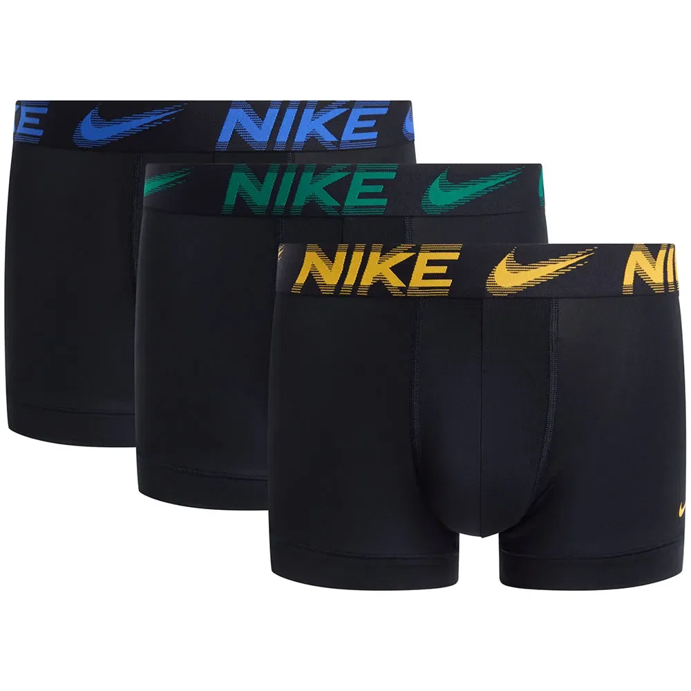 Трусы боксеры комплект из 3 штук Nike, черный