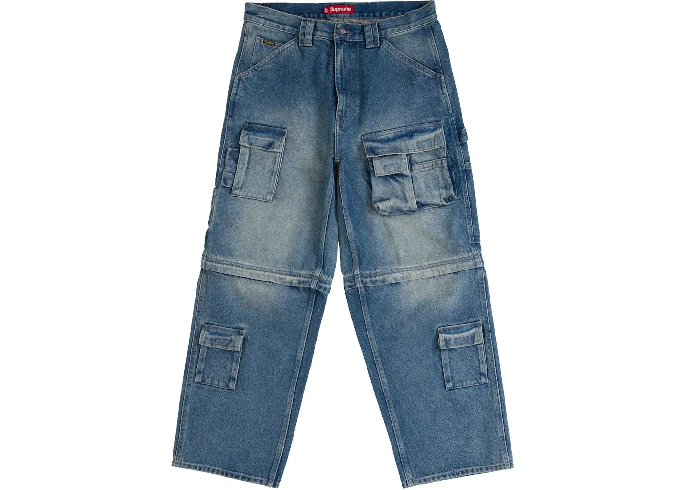 Мужские штаны с отстегивающимися штанинами Supreme Pant (FW26), Denim