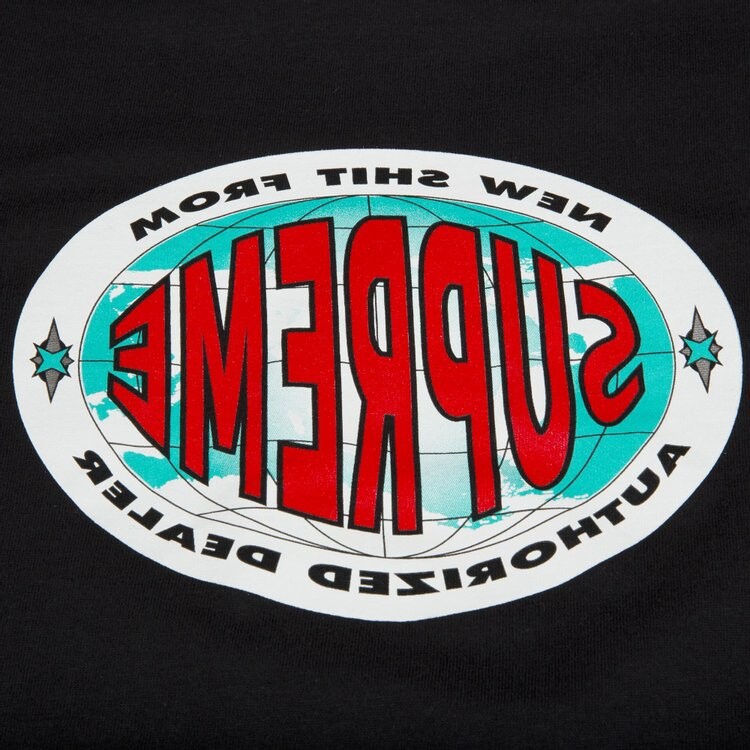 Футболка Supreme New Shit T-Shirt 'Black', черный — фото 4