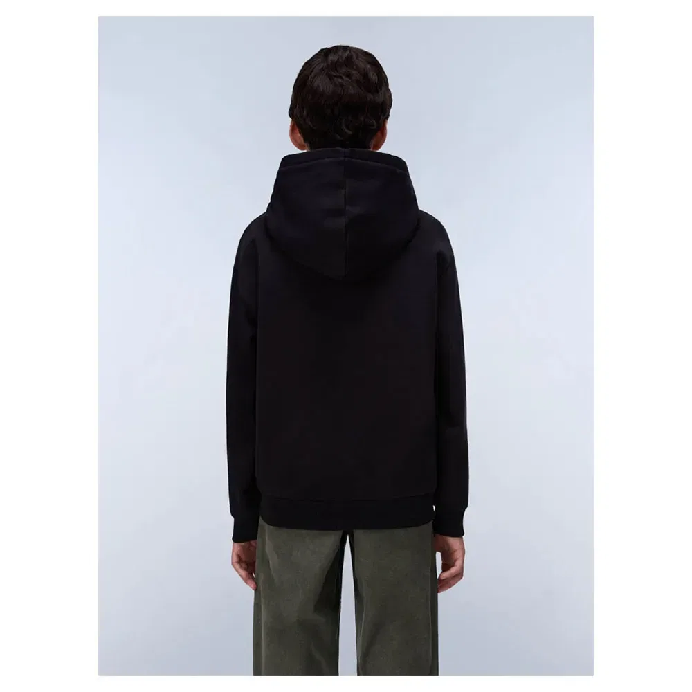 Детский свитшот для мальчиков New Box Logo Napapijri, Black — фото 2