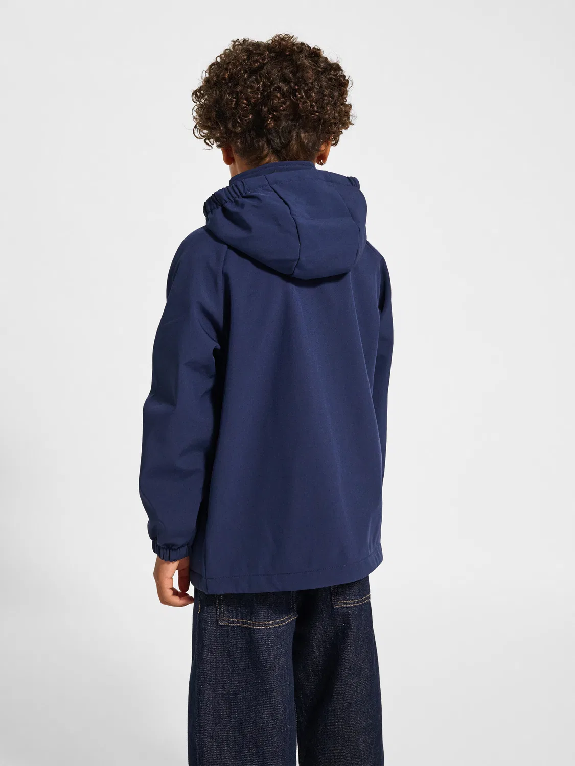 Детское пальто свободного кроя Hmljr Loose Hummel, Navyblau — фото 3