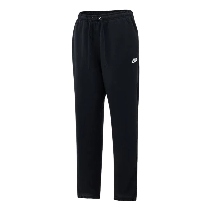 Мужские брюки Club Brushed Back Cuff Pant Asia Sizing 'Black' Nike, черный