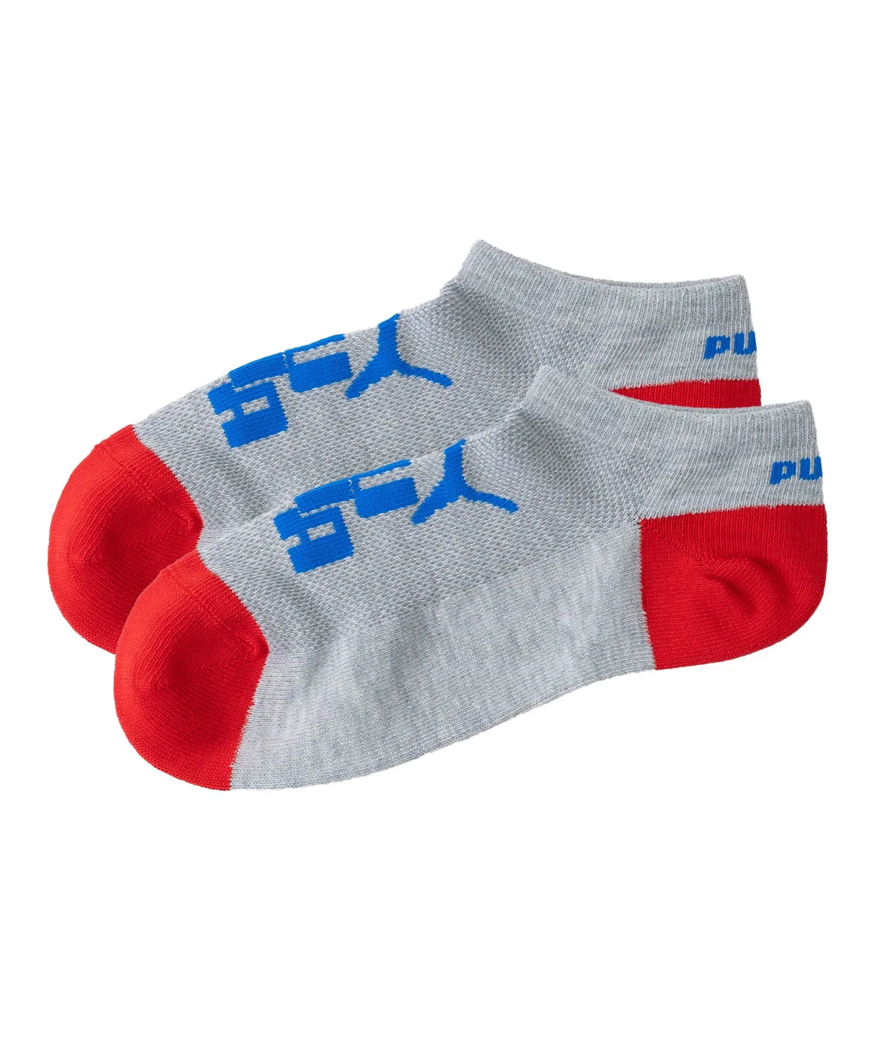 Детские носки с брендовым логотипом, комплект из 3 пар, 19-23 см PUMA, Multi — фото 3