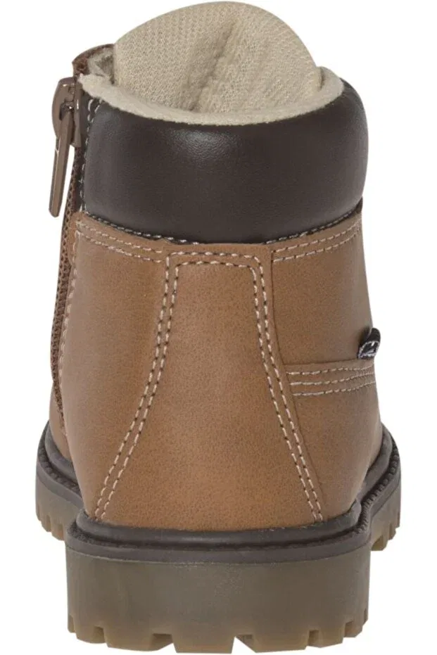 Детские ботинки для девочек с принтом Lace up boots Fila, Brown — фото 3
