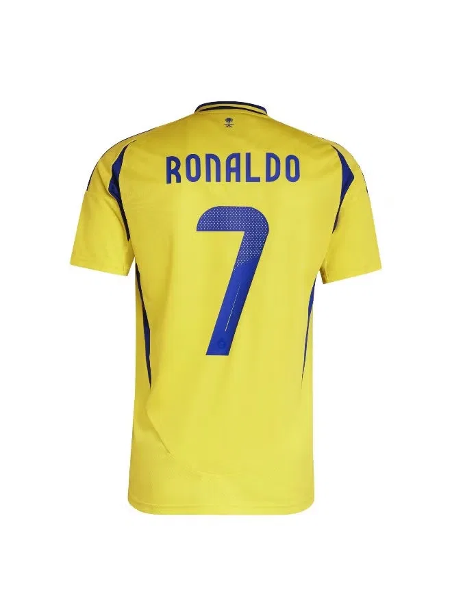Футболка с принтом Al Nassr FC 24/25 Home Adidas, желтый — фото 3
