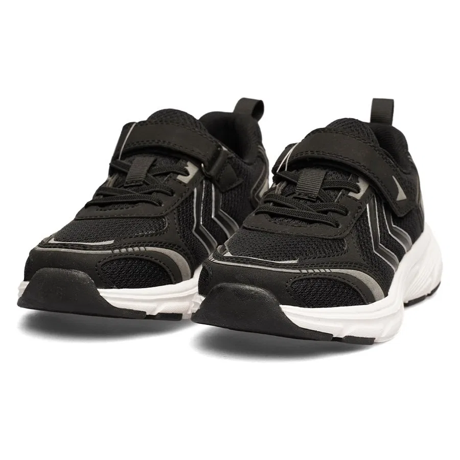 Детские спортивные кроссовки с принтом Performance 300 Jr. Hummel, Черный — фото 4