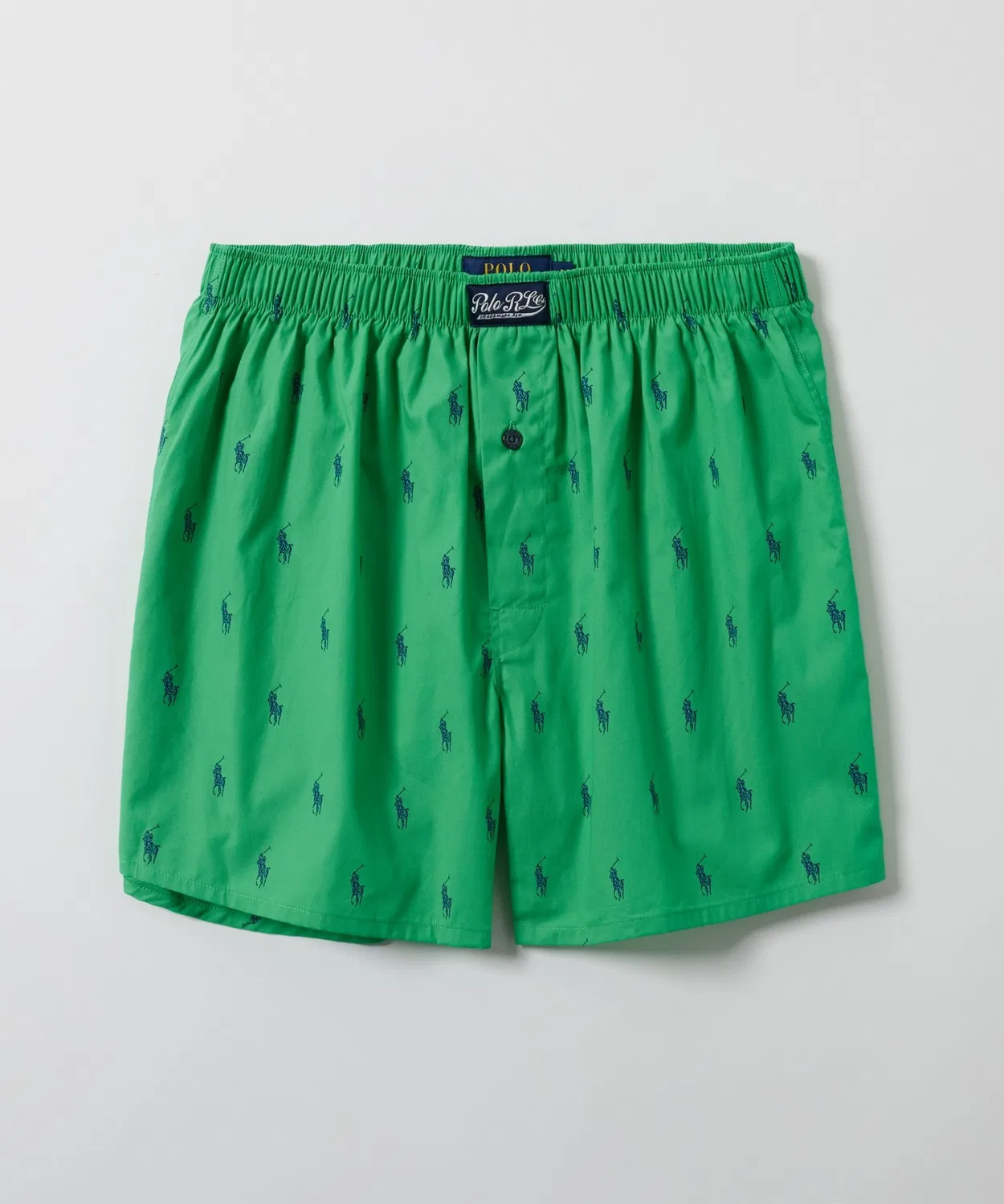 Мужские трусы с принтом Polo Player POLO RALPH LAUREN, Green