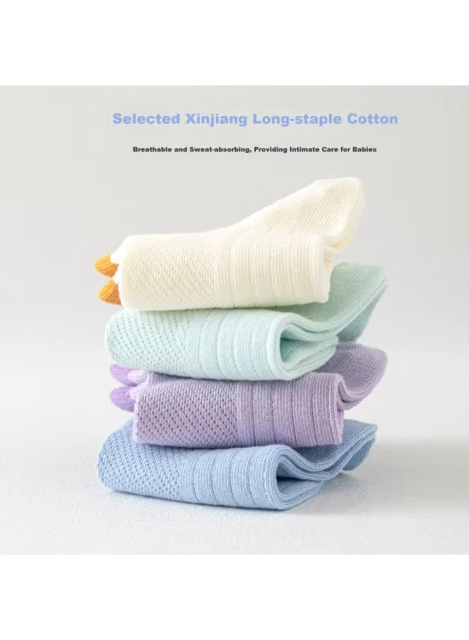 Носки детские школьные из хлопка Cotton Weapons, белый — фото 2