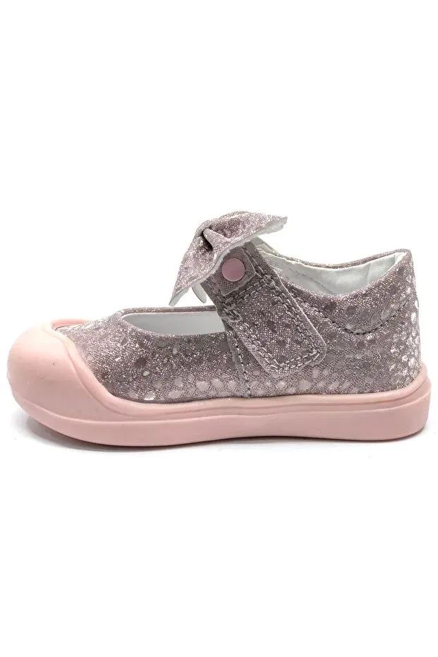Детские кроссовки для девочек ортопедические Cool darla first step baby o orthopedic kids sneakers Kocamanlar, Powder — фото 4