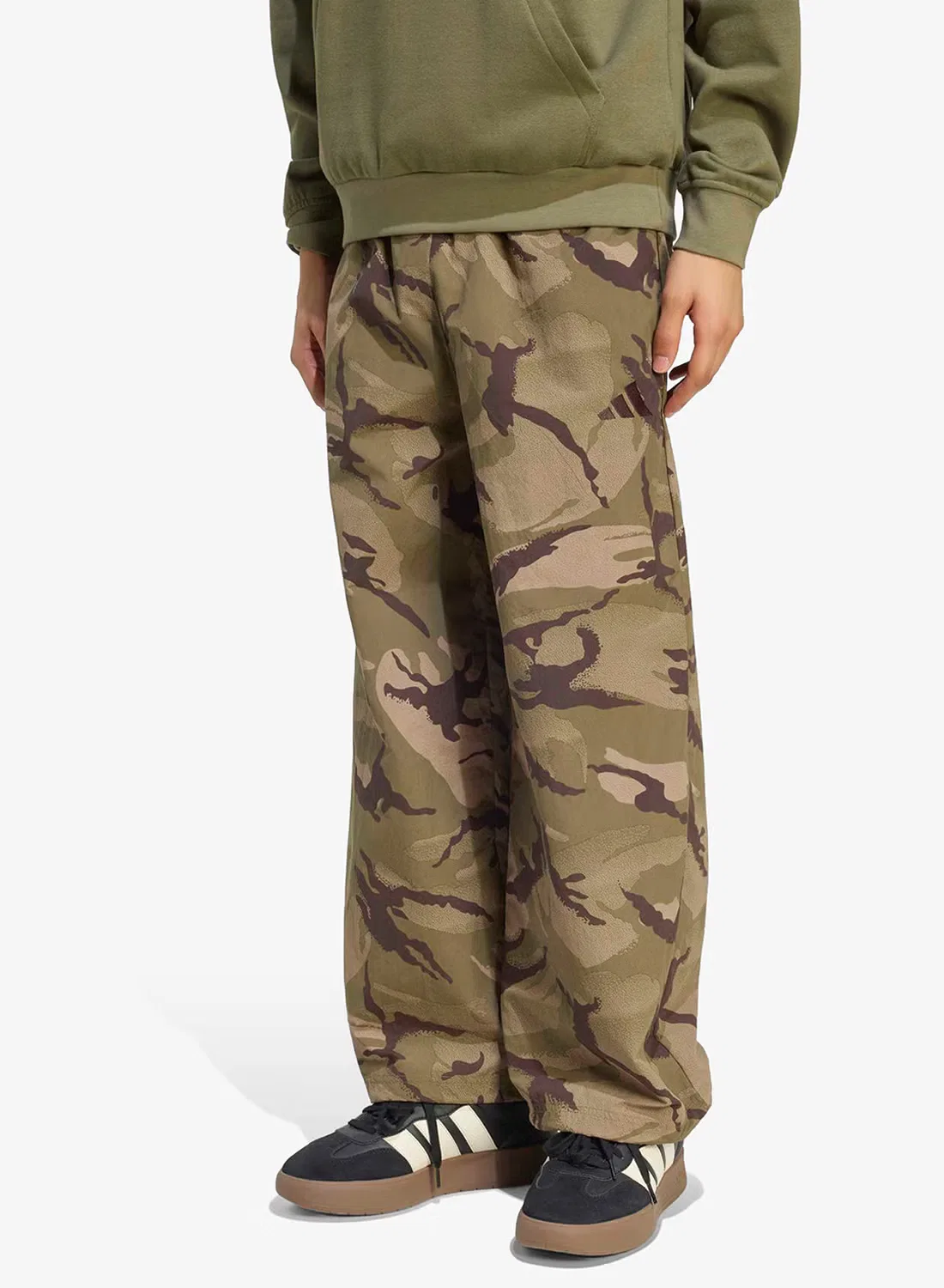 Брюки с принтом Camo Woven Parachute Adidas, мультиколор