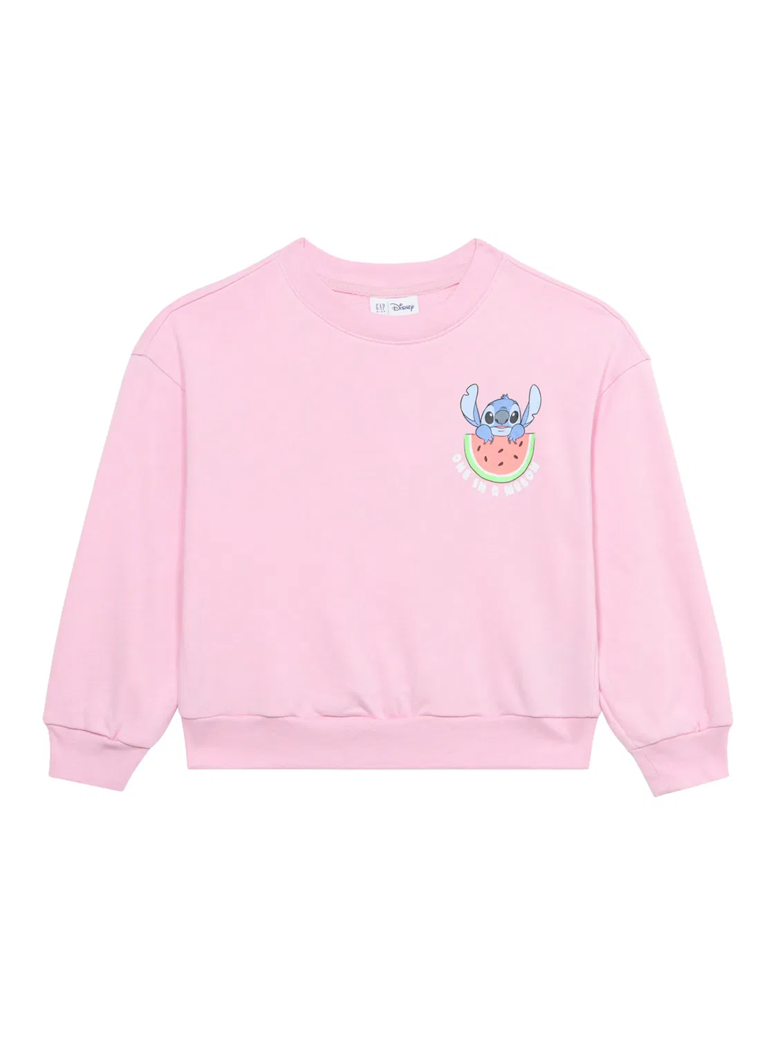 Свитшот Gap STITCH розового цвета